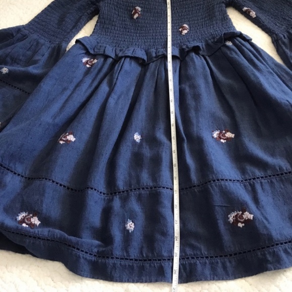 Free People Counting Daisies Mini Dress (S) - Picture 4 of 6